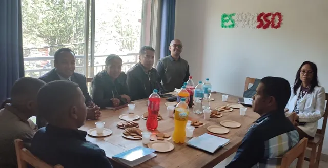 Réunion avec les responsables locaux