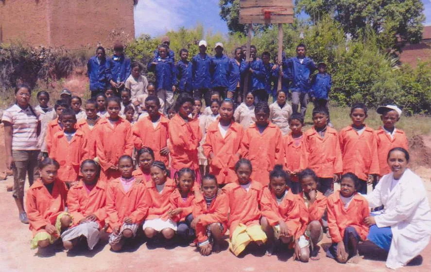 Les élèves d’Ankorona en 2012